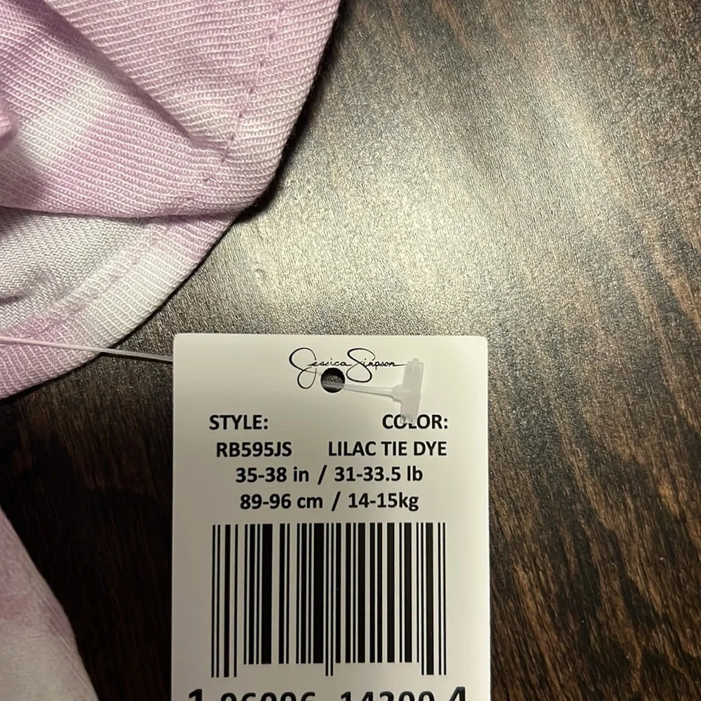 NWT Jessica Simpson Toddler Girls Lilac Purple Tie Dyed Romper!